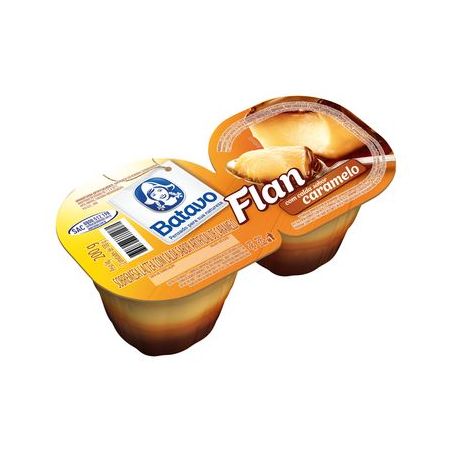 Sobremesa batavo flan caramelo 200g*