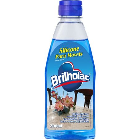 Silicone Brilholac Móveis Frasco 200Ml