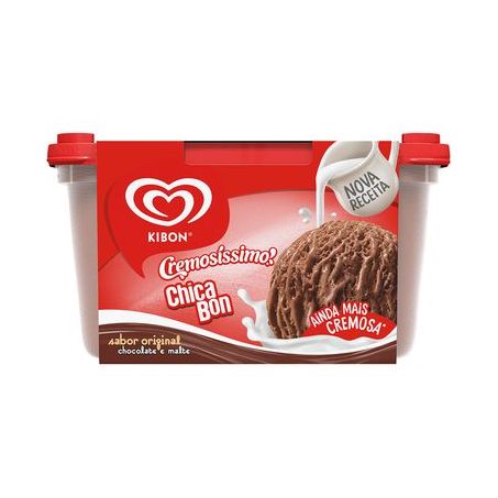 SORVETE KIBON CREMOSISSIMO 1,5L CHICABON