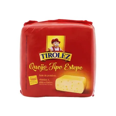 Queijo Tipo Estepe Tirolez Kg Inteiro