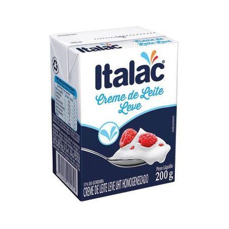 CREME LEITE ITALAC 200G T.PACK CX 24.0