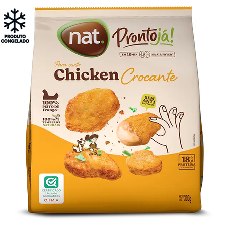 EMPANADO CHICKEN CROCANTE NAT PRONTO JÁ 300G