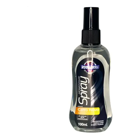 Aromatizante Rodabrill 100ml Spray Carro Novo