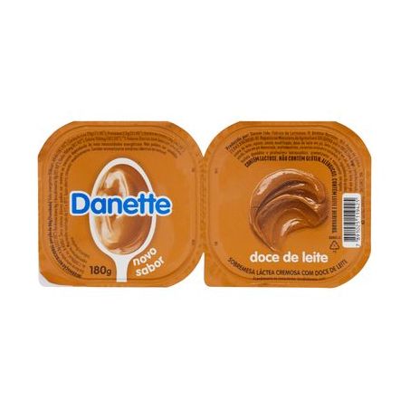 Sobremesa Danone Danette Doce de Leite 180G