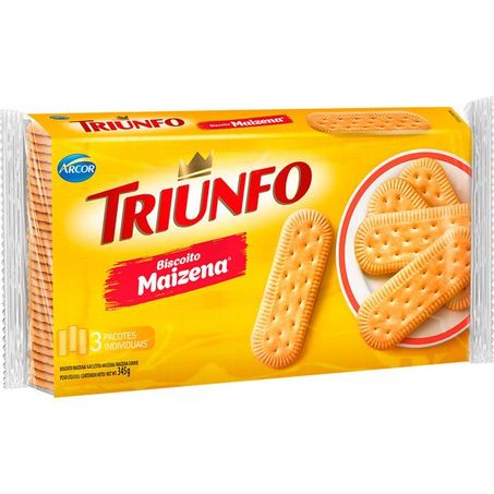 BISC.MAIZENA TRIUNFO 345G CX 21.0