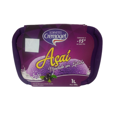 CREMOGEL ACAI MESCLADO 1 L                        