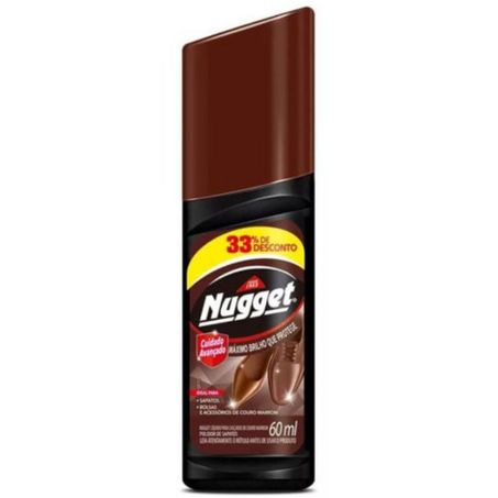 Tinta liquida calcados nugget marron 60ml promo 33% desc