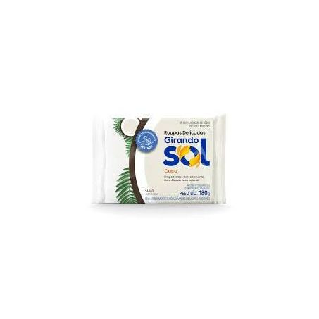Sabao girando sol barra coco 180g