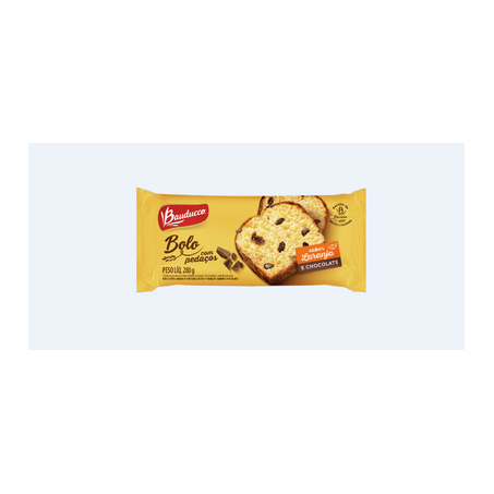 Bolo cenoura com chocolate bauducco 200g