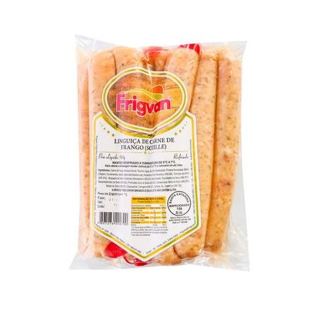 LINGUICA FRIGVAN 600G FRANGO FINA 
