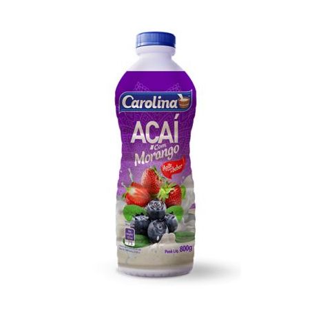BEB.LACT.CAROLINA ACAI  E MORANGO 1250G