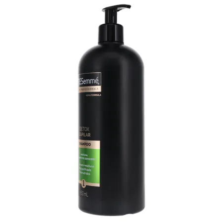 Shampoo Tresemme Detox Capilar Matcha e Gengibre Pump Frasco Com