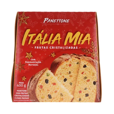 PANETONE ITALIA MIA 400G FRUTAS 360-0