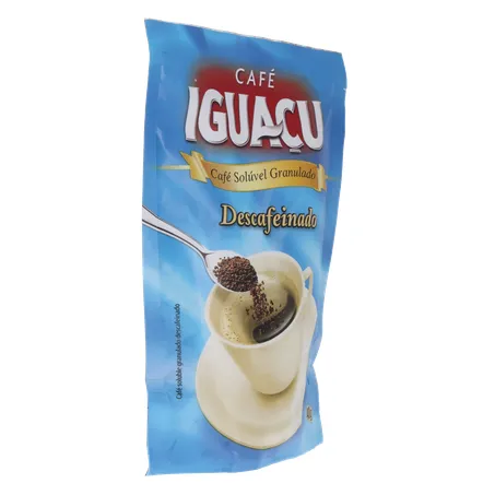 CAFÉ SOLÚVEL GRANULADO IGUAÇU DESCAFEINADO SACHÊ 40G 360-31