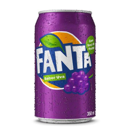 Fanta Refrigerante Uva 350Ml Lata