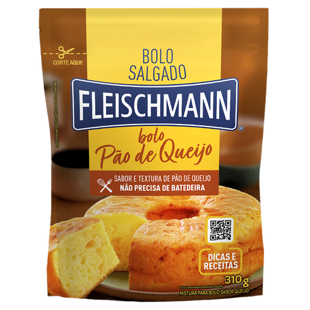 Mistura para Bolo Salgado Pão de Queijo Fleischman