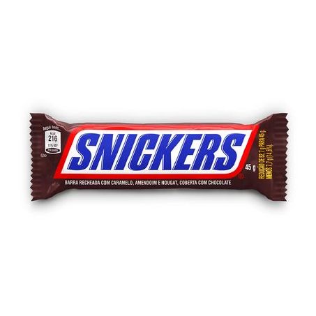 Chocolate Snickers Sortido 20 Unidades de 45g