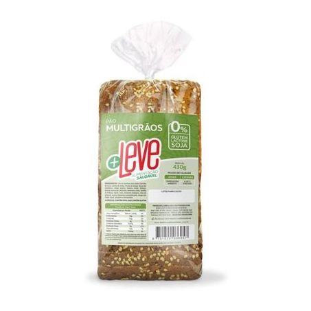 Pao multigraos mais leve 430g