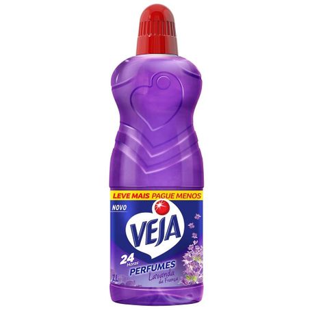 LIMPADOR PERFUMADO LAVANDA DA FRANCA VEJA PERFUMES FRASCO 1L