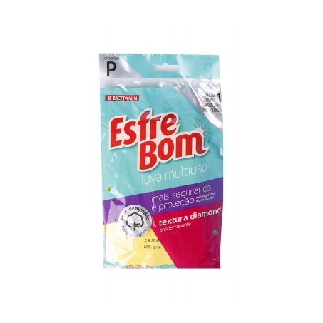 Luva esfrebom multiuso p amarela