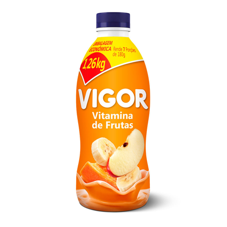 Iogurte Líquido Vigor Vitamina de Frutas 1260G