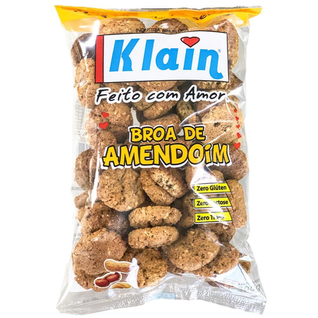 Biscoito Doce Klain Broa De Amendoim 250g