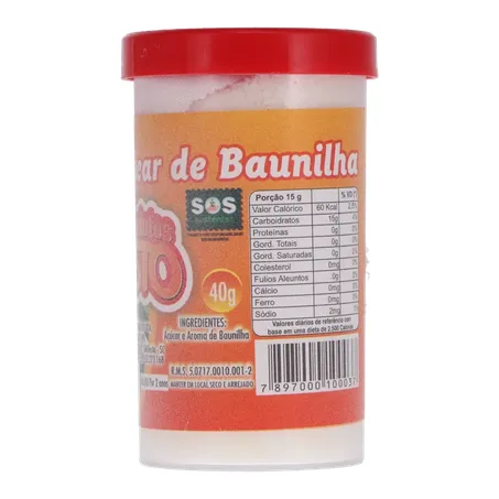 Açúcar baunilha brusto pote 40g 360-10