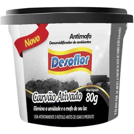 ANTIMOFO DESOFLOR CARVAO ATIVO 80G
