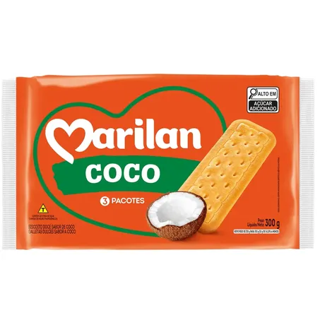 Biscoito Marilan Coco 300g