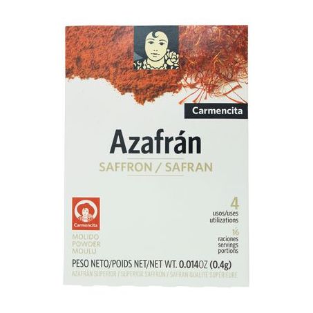 Açafrão Moído Carmencita Envelope 0.4G