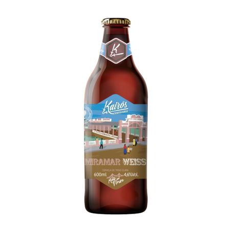 CERVEJA WEISS MIRAMAR KAIRÓS