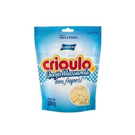 QUEIJO CRIOULO 250G MUSSAREL
