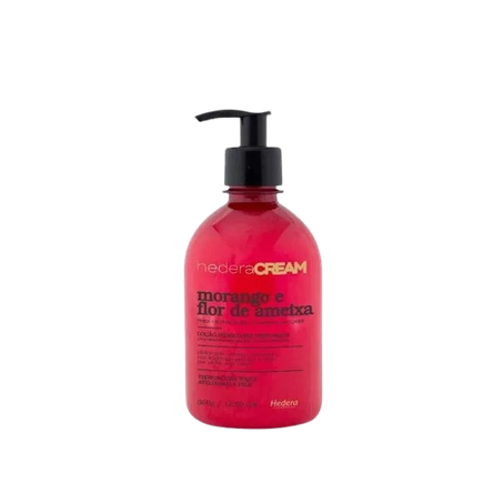 LOCAO HIDR HEDERA CREAM MORANGO FL AMEIXA 370G