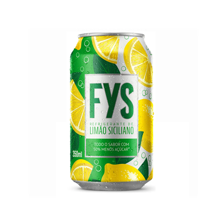 REFRIGERANTE FYS LIMÃO SICILIANO 350ML