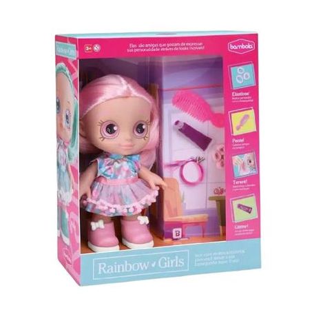 BONECA BAMBOLA  RAINBOW GIRLS CHERRY