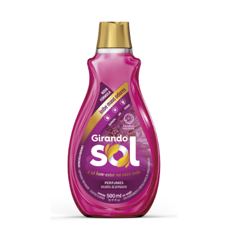 Limpador perfumado girando sol encantos da primavera 500ml