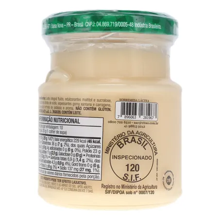 Leite Condensado Zero 200g  - Vitao 360-20