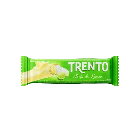 WAFER RECHEADO TORTA DE LIMAO TRENTO 29 G         