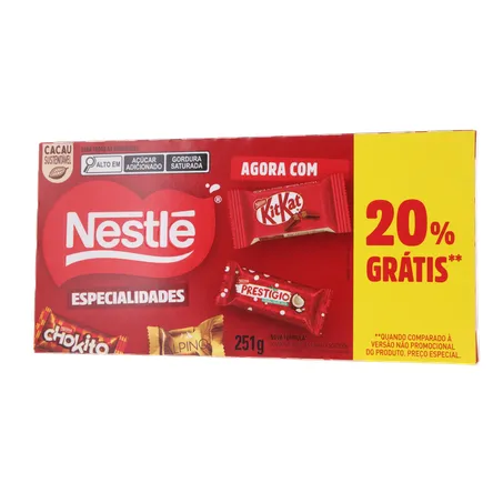 Bombom Nestle Especialidades 20  Desconto 251g 360-1