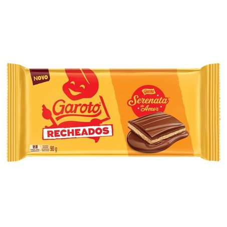 CHOCOLATE RECHEADO SERENATA DE AMOR GAROTO 90 G   