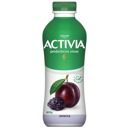 Iogurte liquido activia ameixa 800g