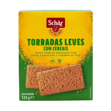 Torradas schar fette com cereais 125g