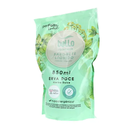 Sabonete liquido bello erva doce ref. 850ml 360-2