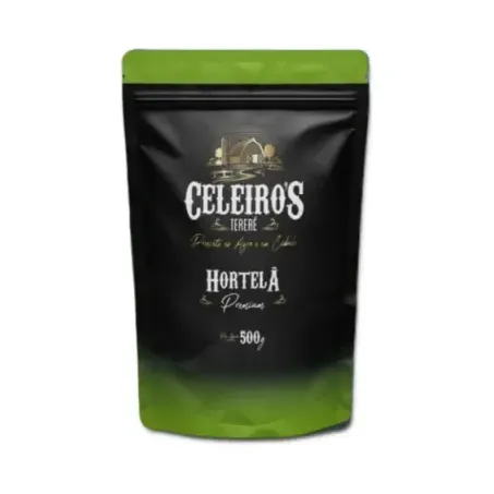 Erva Mate Terere Celeiro s 500g Hortela