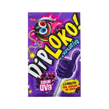 PIRULITO DIPLOKO EXPLOSIVE 11 G UVA               