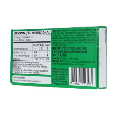Caldo tablete apti refoga caseira caixa 57g 360-22