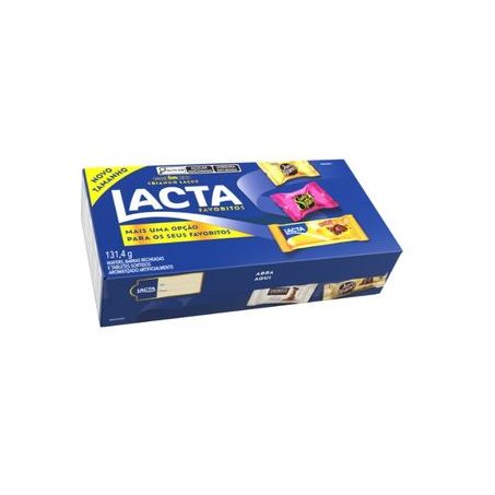 BOMBOM LACTA SORTIDO 131,45G