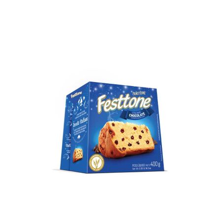 Panettone festtone 400g gotas chocolate