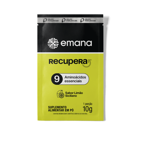 MONODOSE RECUPERA PÓS-TREINO LIMÃO 10G - EMANA