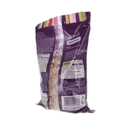 GRANOLA NATURALE CRANBERRY/FRAMBOESA/AMÊNDOAS 800G 360-21